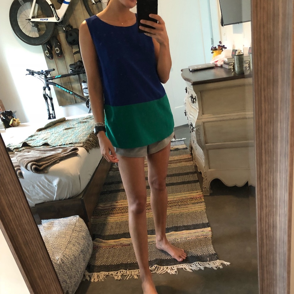 Color Block f21 Blouse